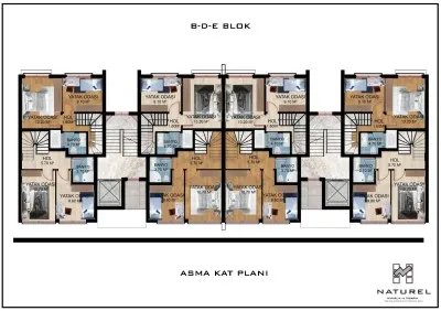 <h4>B-D-E BLOK ASMA KAT PLANI</h4><p></p>